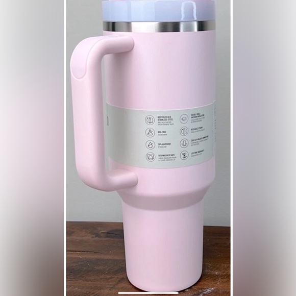 Stanley 40 oz Stainless Steel H2.0 Flowstate Quencher Tumbler Bloom Rare NEW Box - Picture 4 of 8